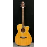 An Ashland by Crafter electric acoustic guitar, model no.SF 40 Cent