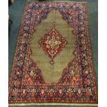 A large Moud rug / carpet, 325cm x 215cm.