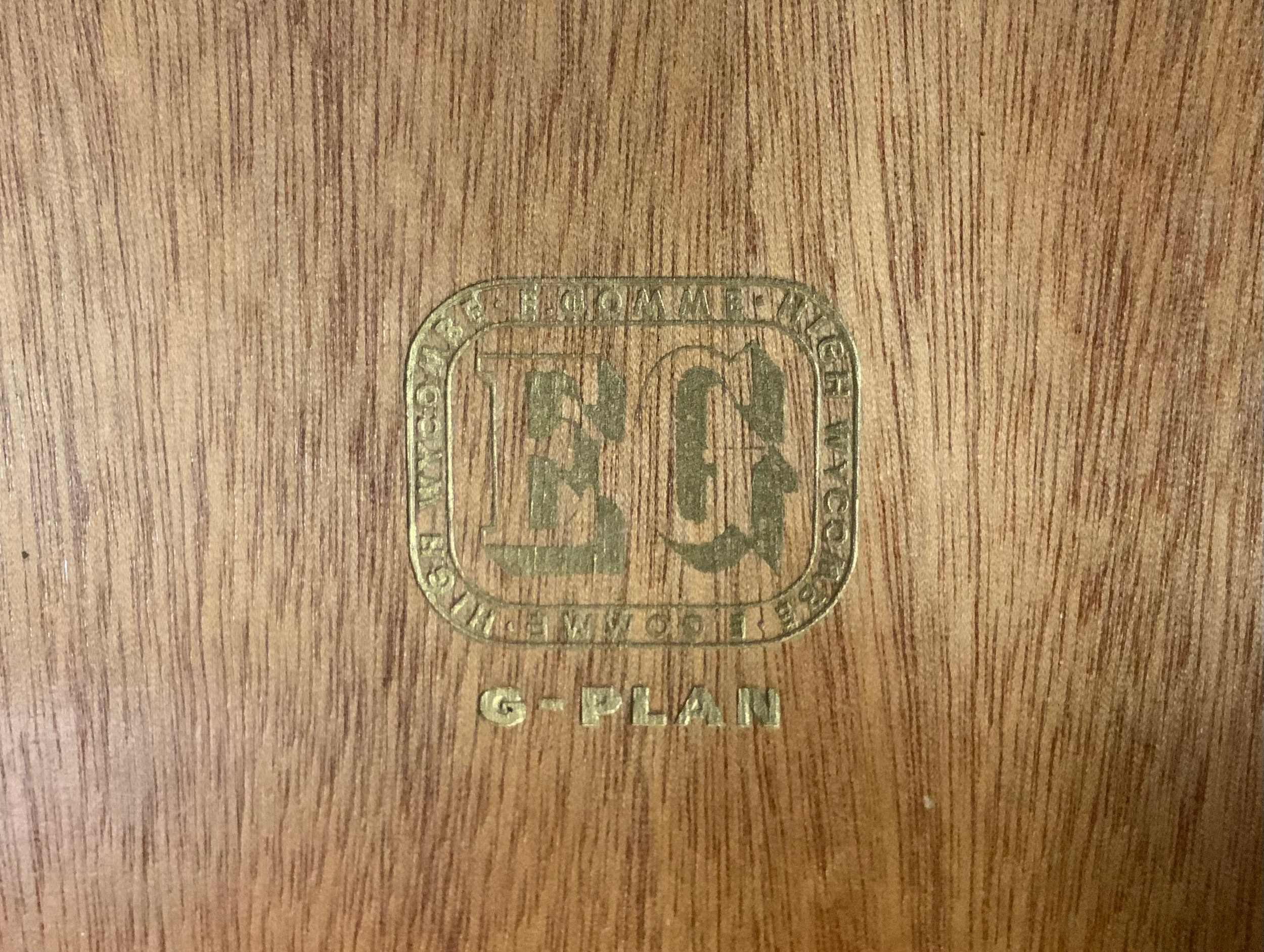 A G-Plan, Librenza model, oak tall boy chest of seven drawers, mid 20th century, 128cm tall x 60.5cm - Image 3 of 3