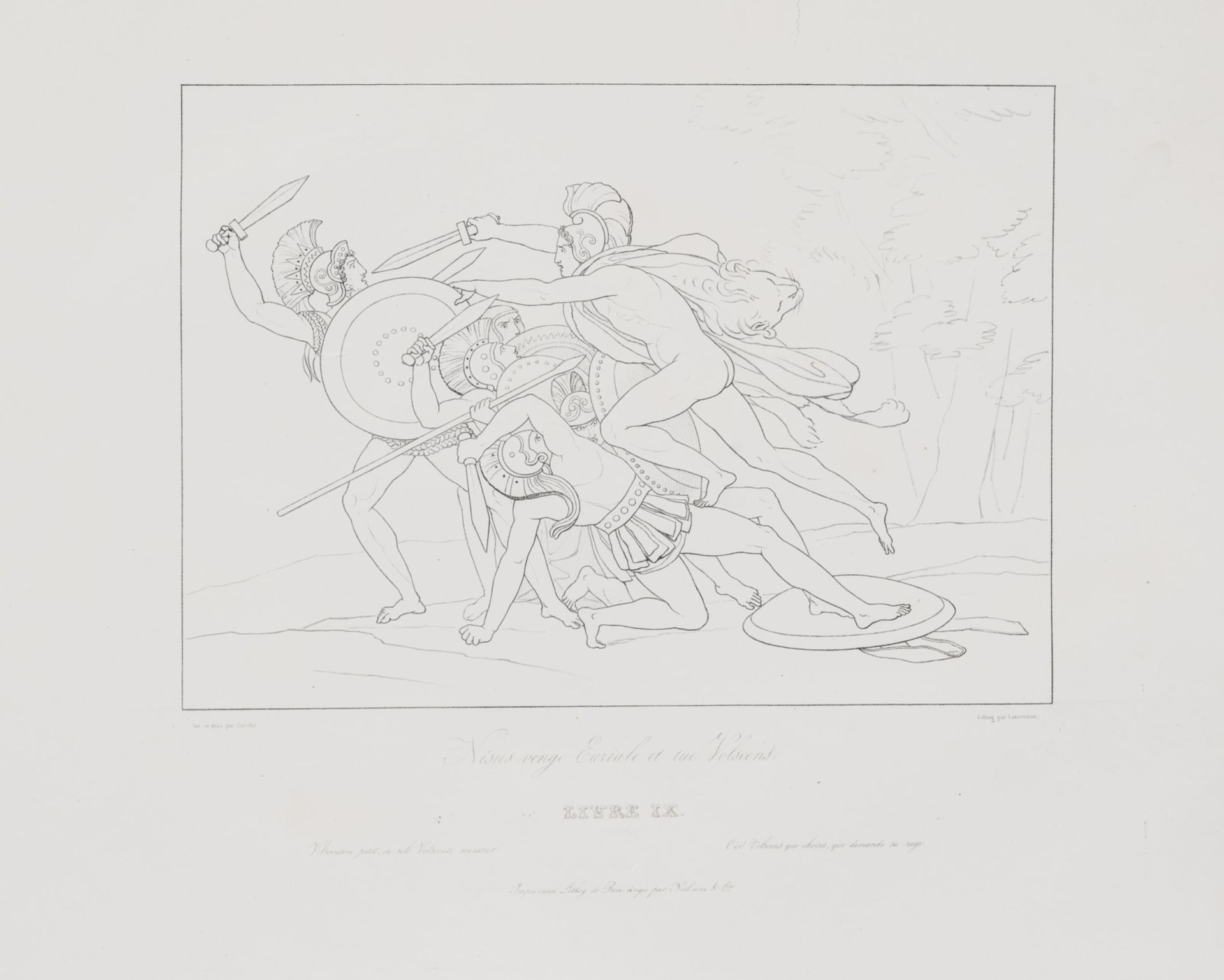 Anne-Louis GIRODET-TRIOSON (1767-1824 et Joseph DASSY (1791-1865) - Image 7 of 8