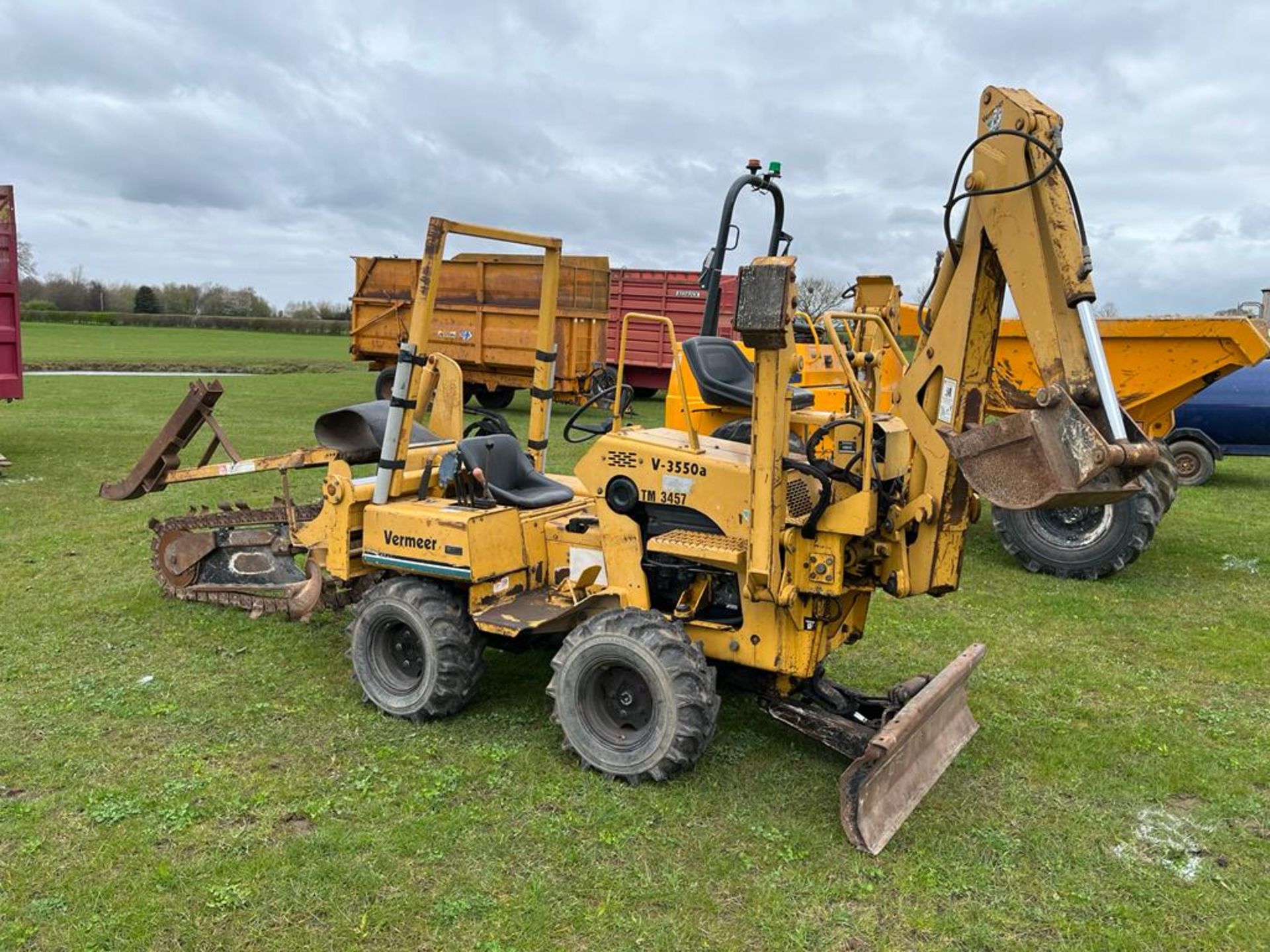 Vermeer V3550A Utility Trencher - Image 4 of 4