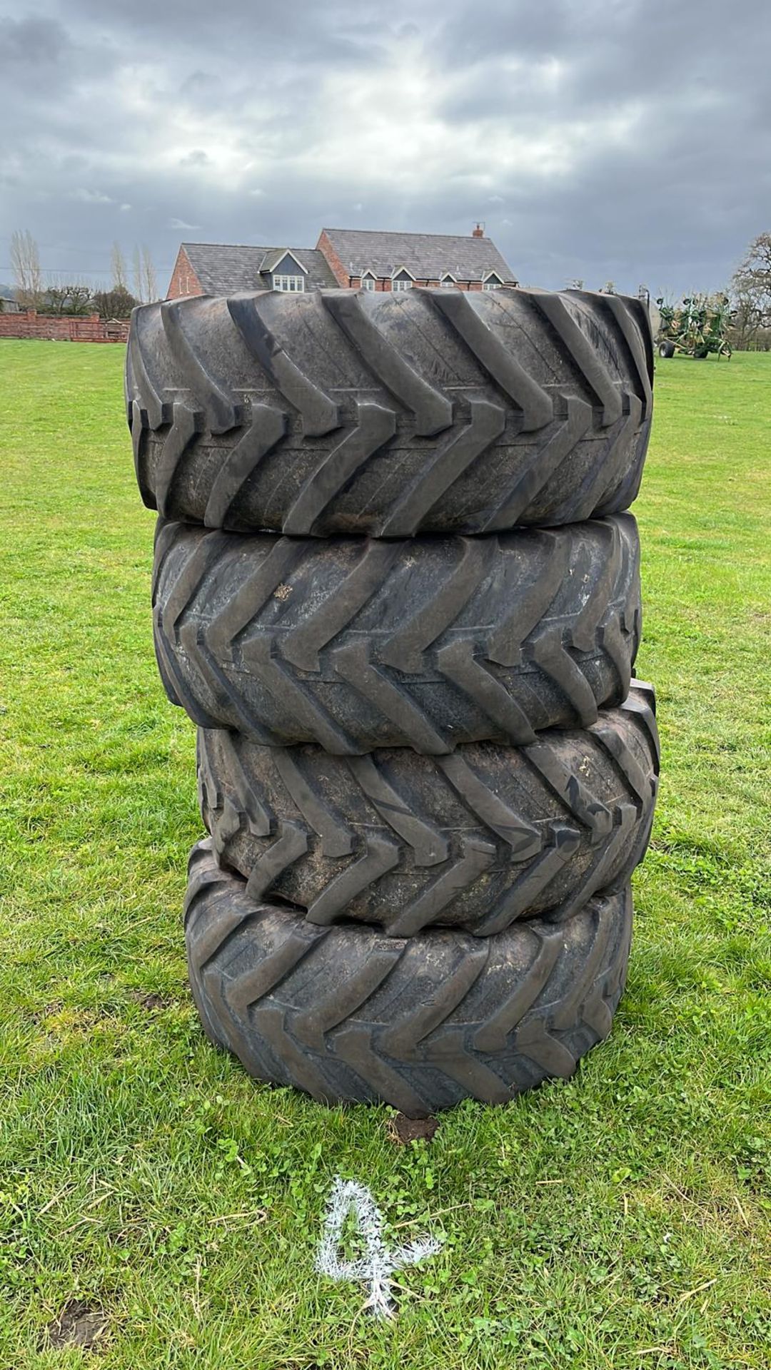 Set of Loadall Tyres