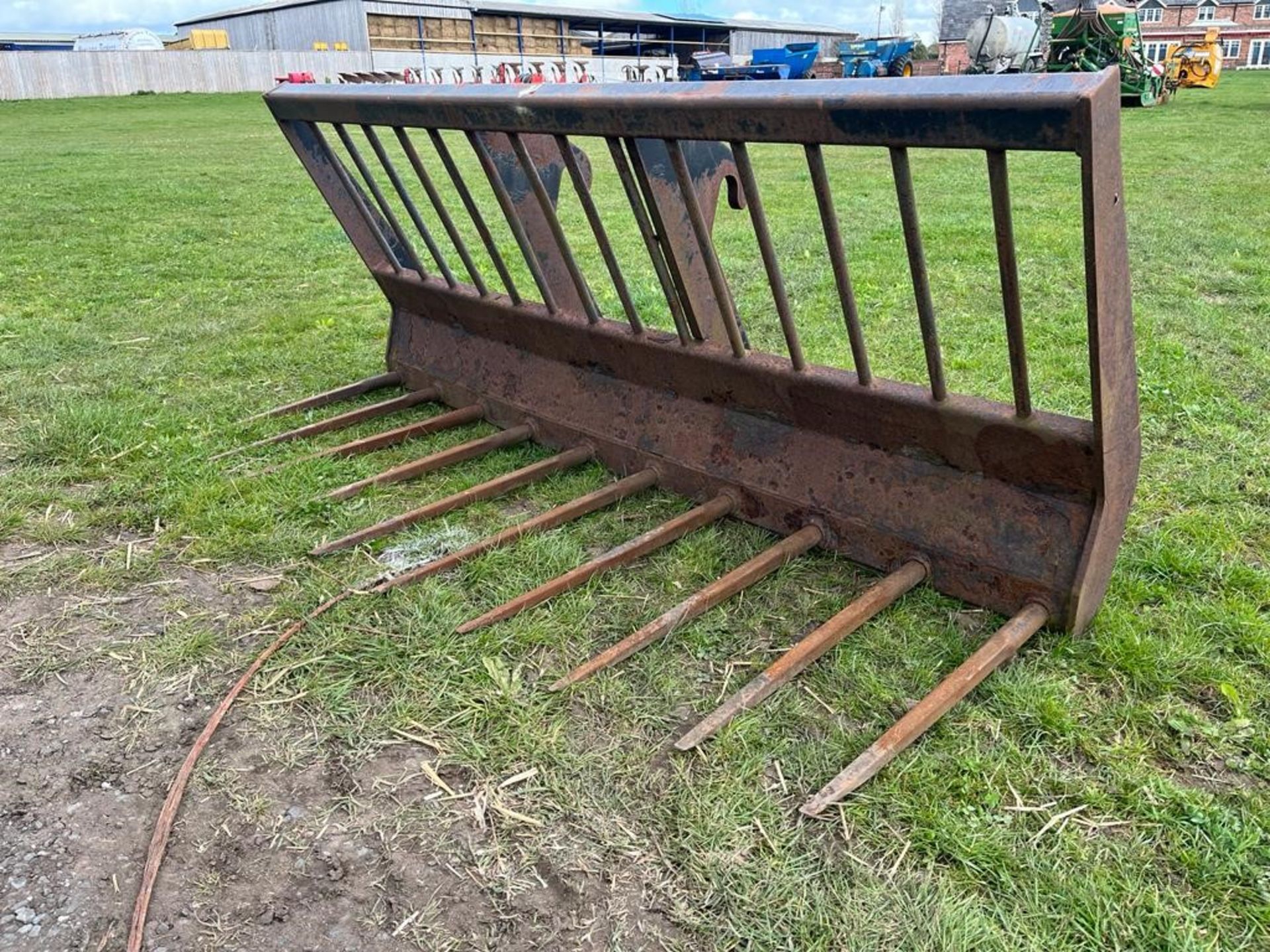 Albutt Muck Fork, JCB Tool Carrier Brackets