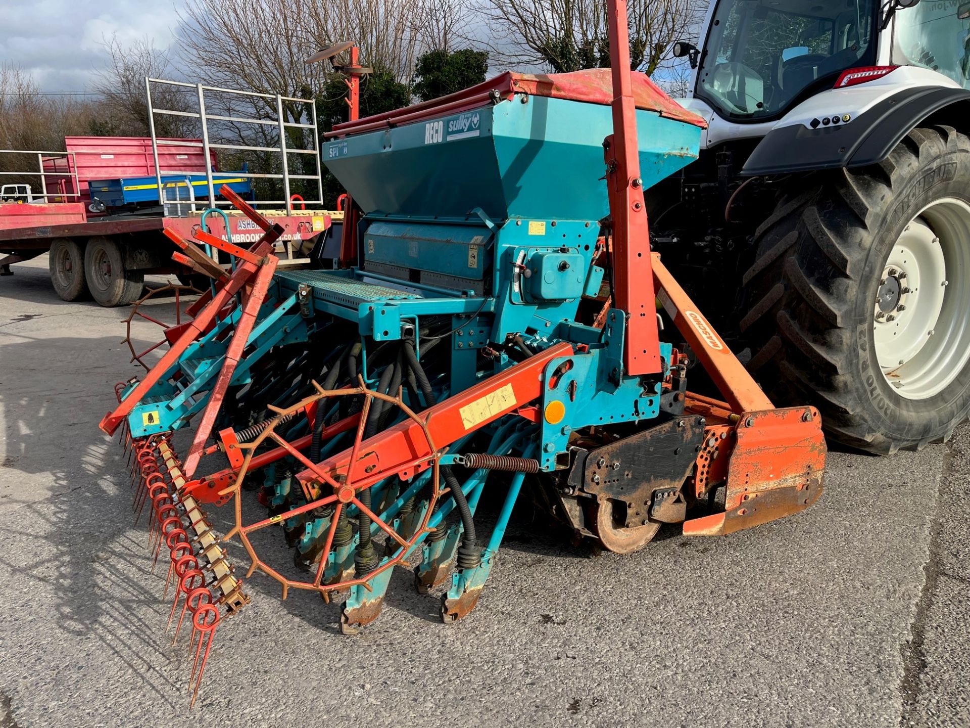 2004 Maschio 3000 3m Power Harrow & 2002 Reco Sulky SP1 Combination Drill - Image 2 of 5