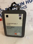 Comfortably Cool Synthetic 6.0 Tog Duvet, Super King RRP £55