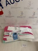 Pure Cotton Reversible Stripe 2 Pack Beach Towels