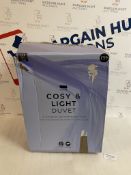 Cosy & Light 13.5 Tog Duvet, Double RRP £59