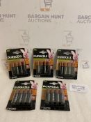 Duracell Rechargeable AA 1300 mAh Batteries, 5 packs of 4 Total RRP £39.99