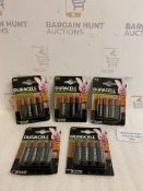 Duracell Rechargeable AA 1300 mAh Batteries, 5 packs of 4 Total RRP £39.99