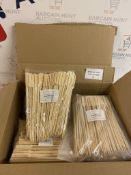 Biodegradable Bamboo Paddle Skewers, box of 7