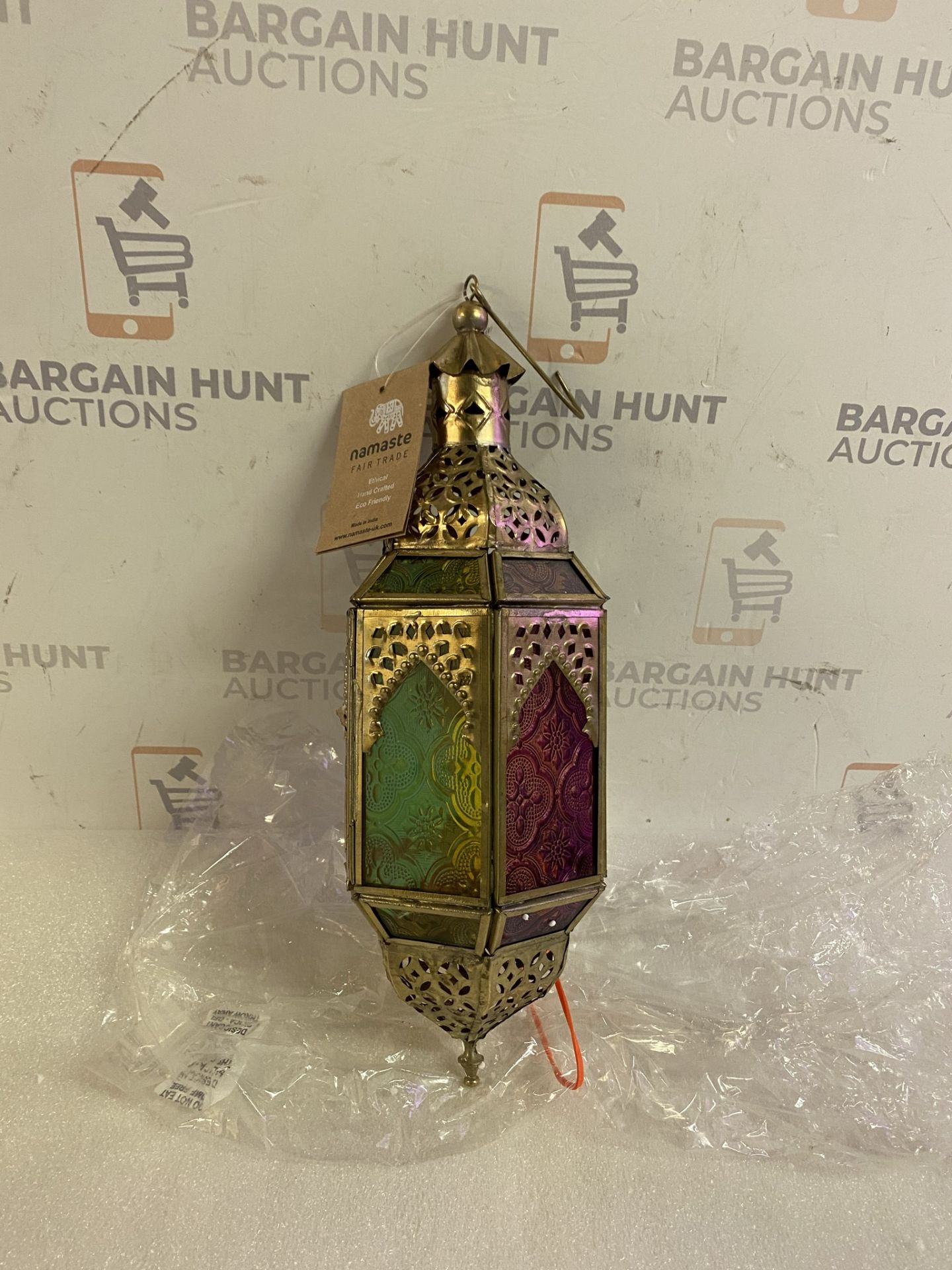 Moroccan Style Glass Lantern