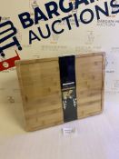 Extra Large Indexed Bamboo Wood Chopping Board