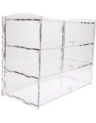 Display4top Acrylic Display Pastry Cabinet Cakes Donuts Cupcakes Pastries 3 Tier RRP £52.99
