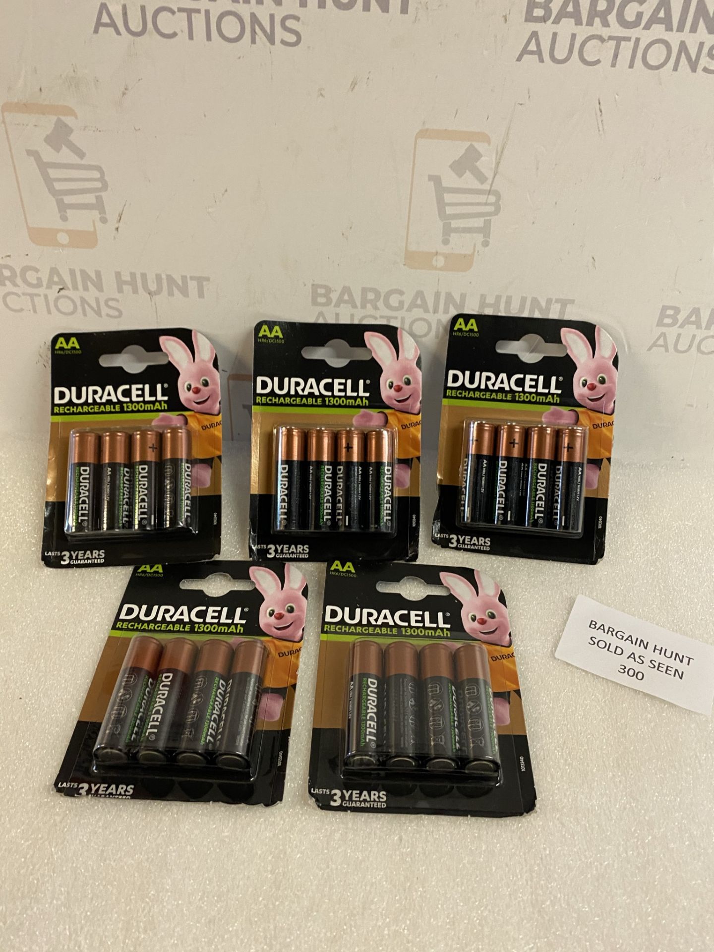 Duracell AA Rechargeable Batteries, 5 Packs of 4 RRP £39.99