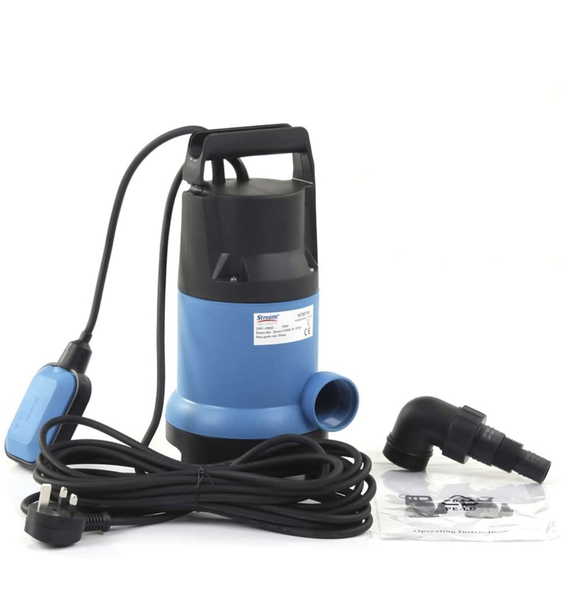 Fluentpower 750W Portable Submersive Pump