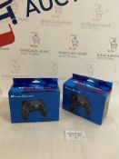 Set of 2 Wireless Controllers for PS4