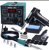 YIHUA 948-I Soldering Desoldering Station 2-In-1 with Vacuum Pump Built In RRP £144.99