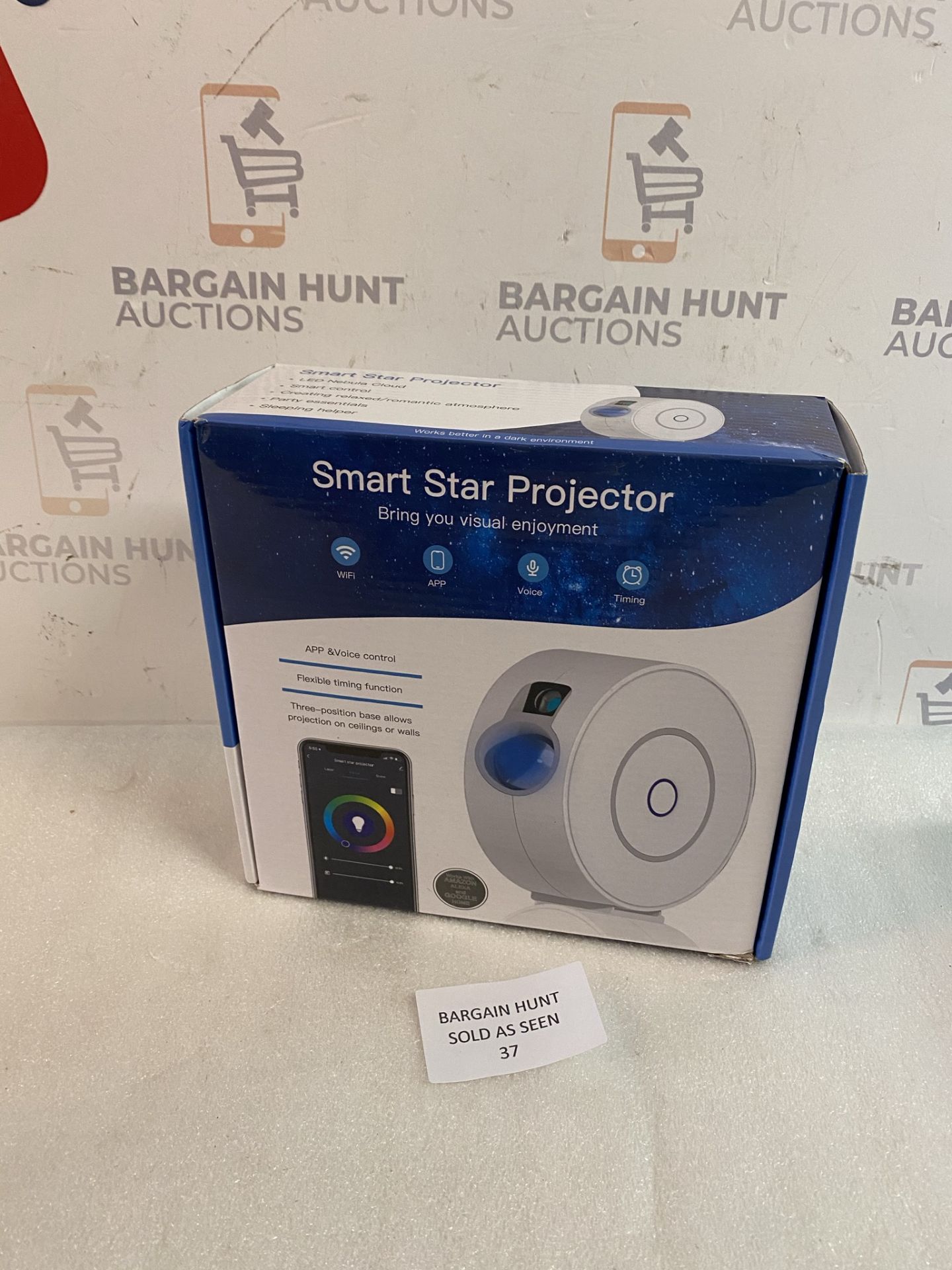 Star Projector, LED Galaxy Projector, Light With App Control RRP £48.99 - Image 2 of 2