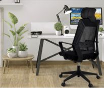 KLIM K300 Office Chair, Ergonomic with back support and headrest, Soft Cushions RRP £115.99