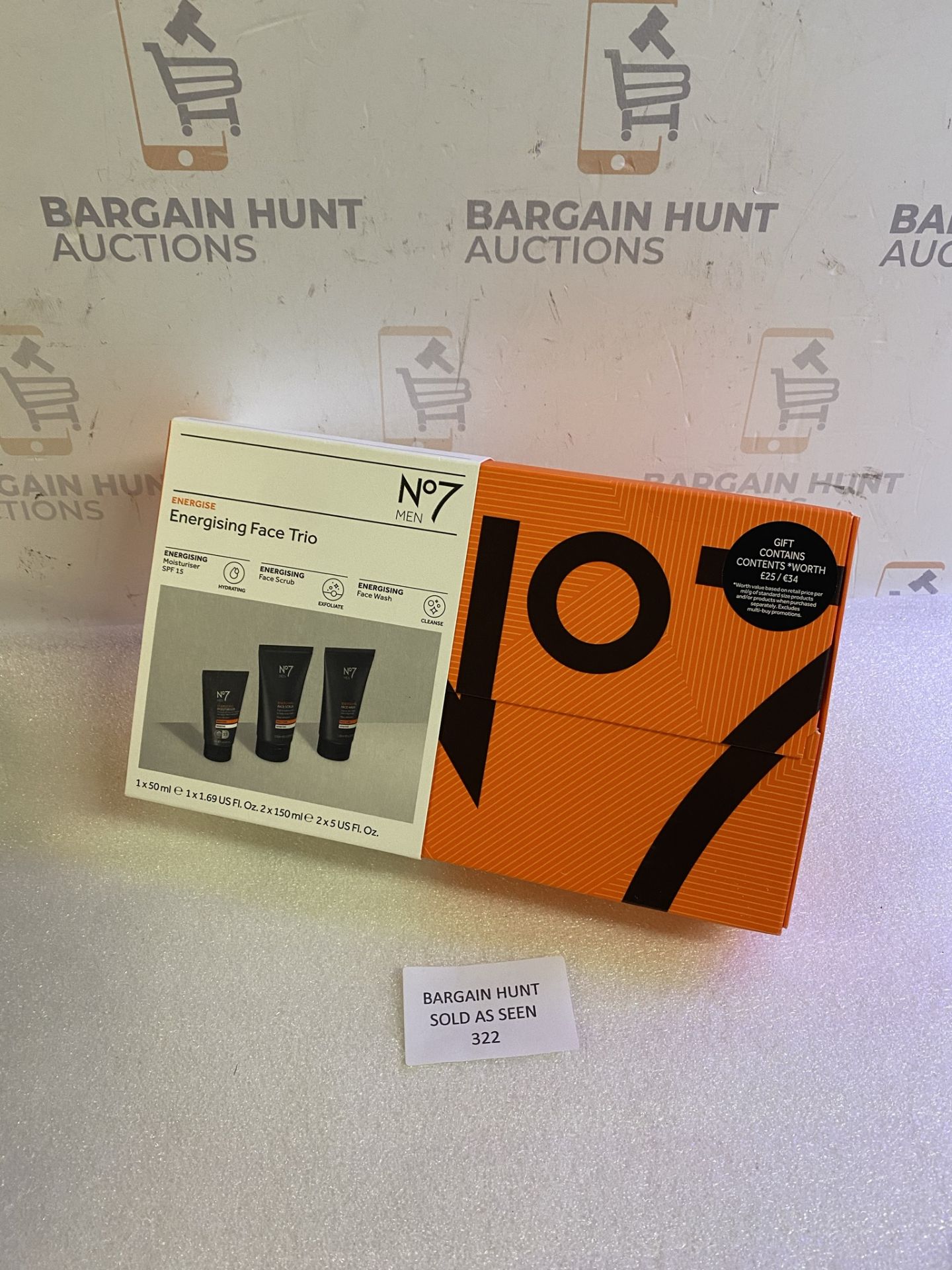 No7 Men Energising Face Trio Gift Pack