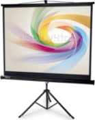 Display4top 60" Portable Projector Screen,4:3 Foldable For Home Theater RRP £45.99