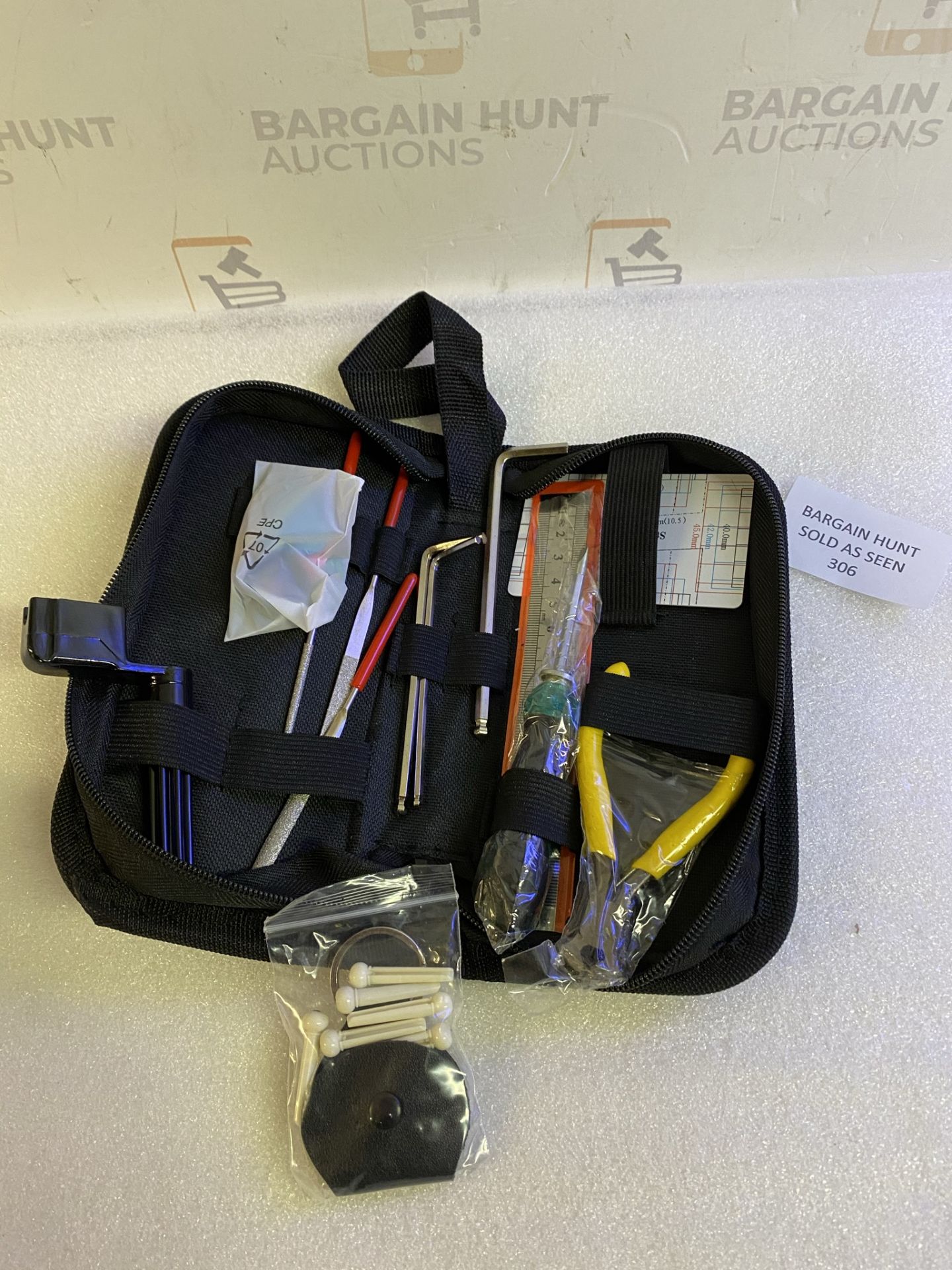 Guitar Tool Kit Pogolab Guitar Repairing Maintenance Tool Kit with Carrying Bag