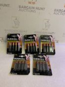 Duracell 40x Ultra AA Double A Rechargable Batteries 5 Packs of 4 RRP £39.99