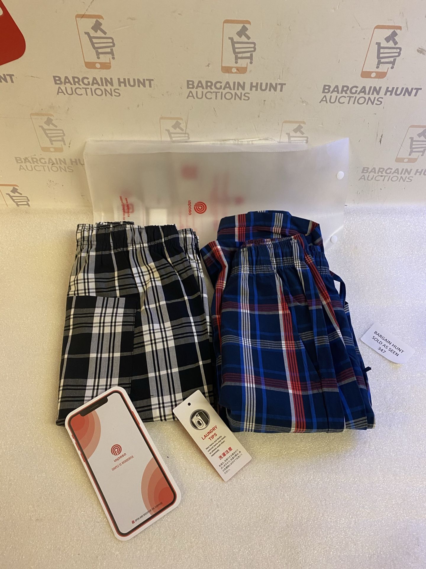 Lapasa 2 Pack Pyjama Shorts