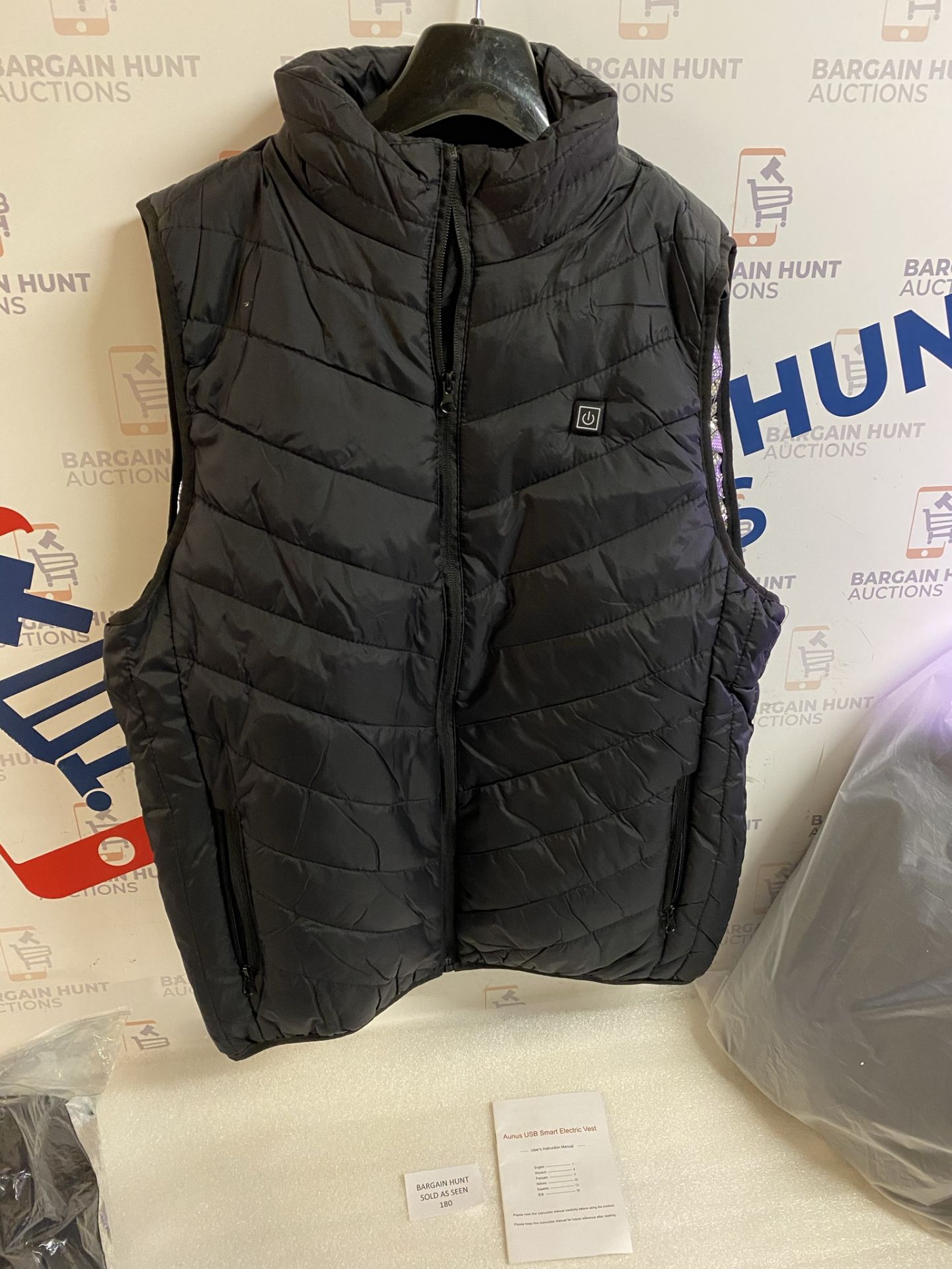 Aunus Heated Vest Men and Women, Heated Jacket RRP £49.99