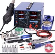 YIHUA 853D 2A USB SMD Hot Air Rework Station Soldering Station RRP £159.99