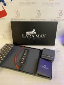 Lara May Sets of 6 Recycled Leather Placemats and 6 Recycled Leather Coasters RRP £30