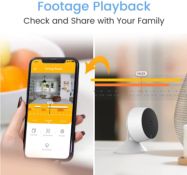 Laxihub M1 Video Wireless Indoor WiFi Camera with Phone App