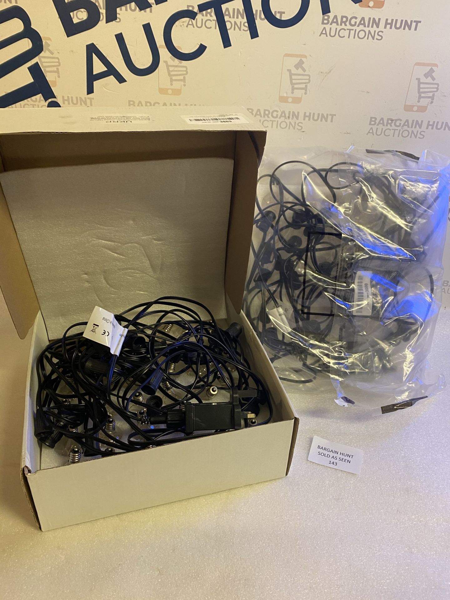 Set Of 2 Quntis IP65 Waterproof Outdoor LED String Lights 11.7M 30+3 G40 Bulbs RRP £29.99 Each - Image 2 of 2