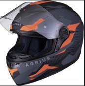 Agrius Rage SV Tracker Motorcycle Helmet RRP £69.99