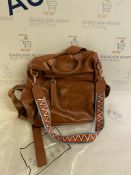 Backpack Womens,VASCHY Fashion PU Leather RRP £30 (Damaged)