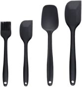 BINHAI Silicone Spatula Set - Rubber Spatulas with Stainless Steel Core, 10 Packs RRP £100