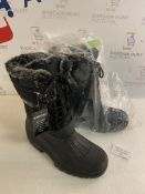 Knixmax Winter Snow Boots Fur Lined Size 9 UK