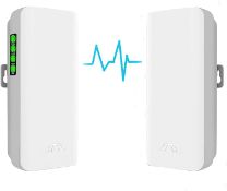 Outdoor PTP/PTMP Plug & Play CPE Network 300Mbps 2KM WiFi Wireless Bridge RRP £92.99
