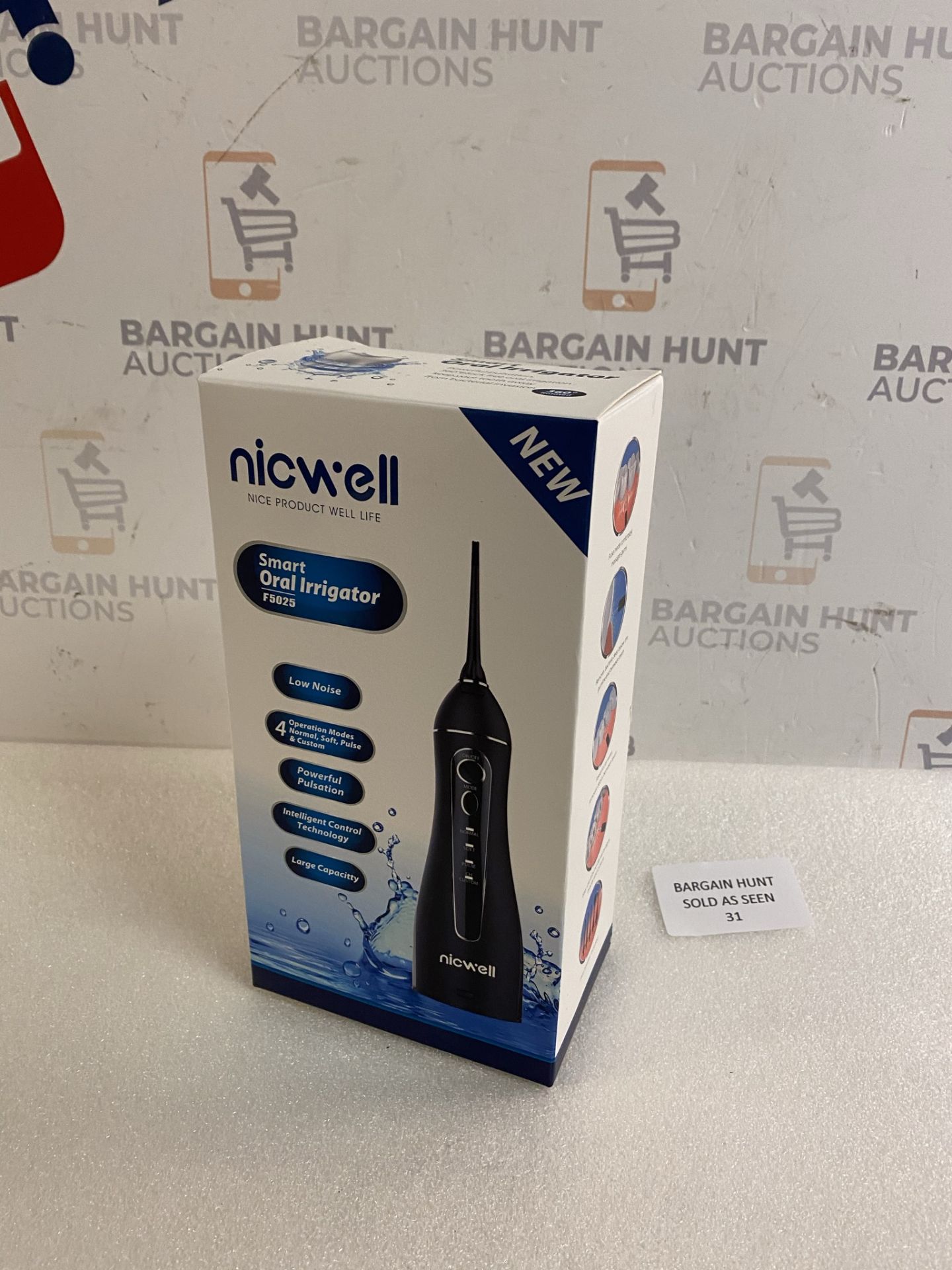 Nicwell Oral Irrigator - Dental Water Flossers for Teeth Cordless