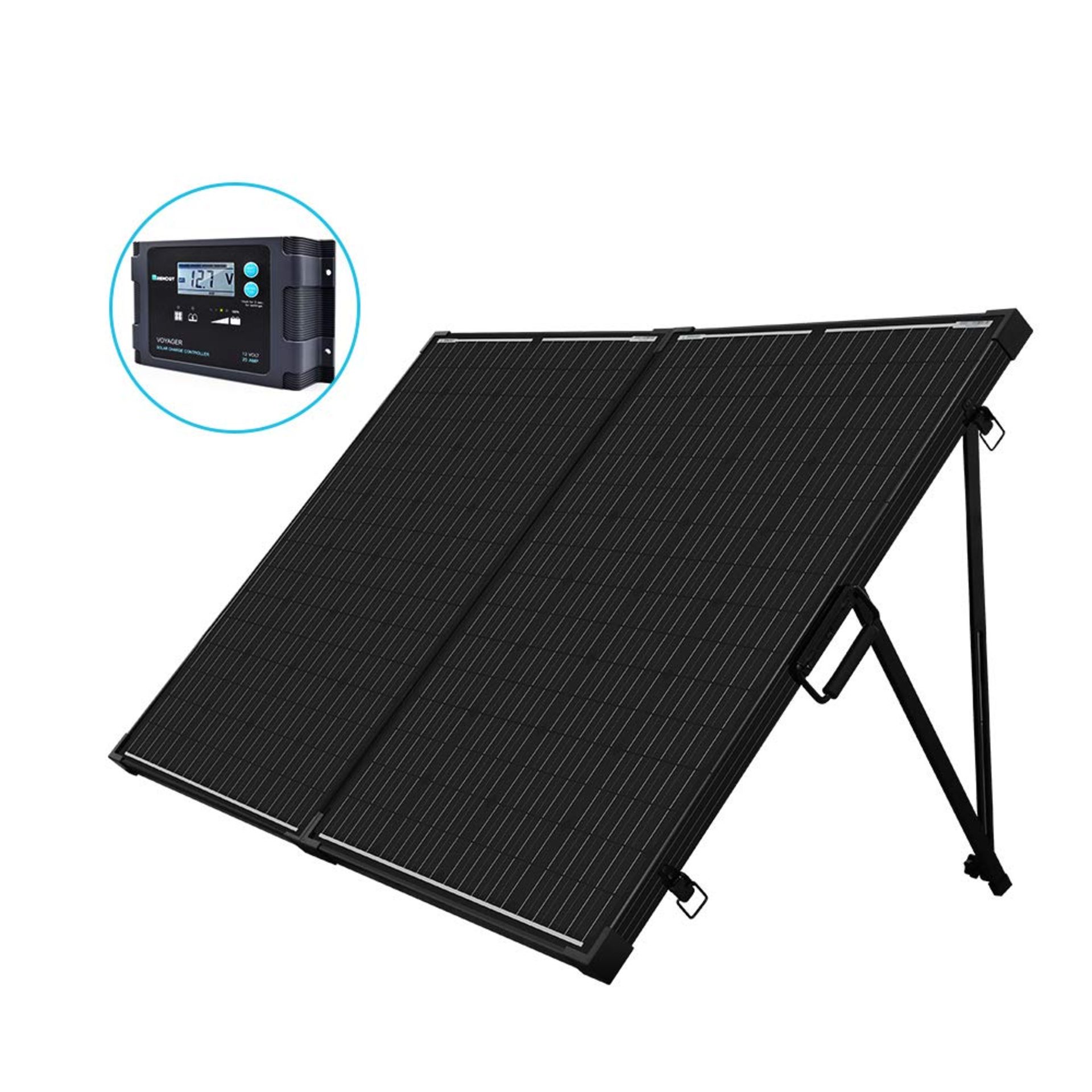 Renogy 200 Watt 12 Volt Monocrystalline Solar Suitcase RRP £289.99