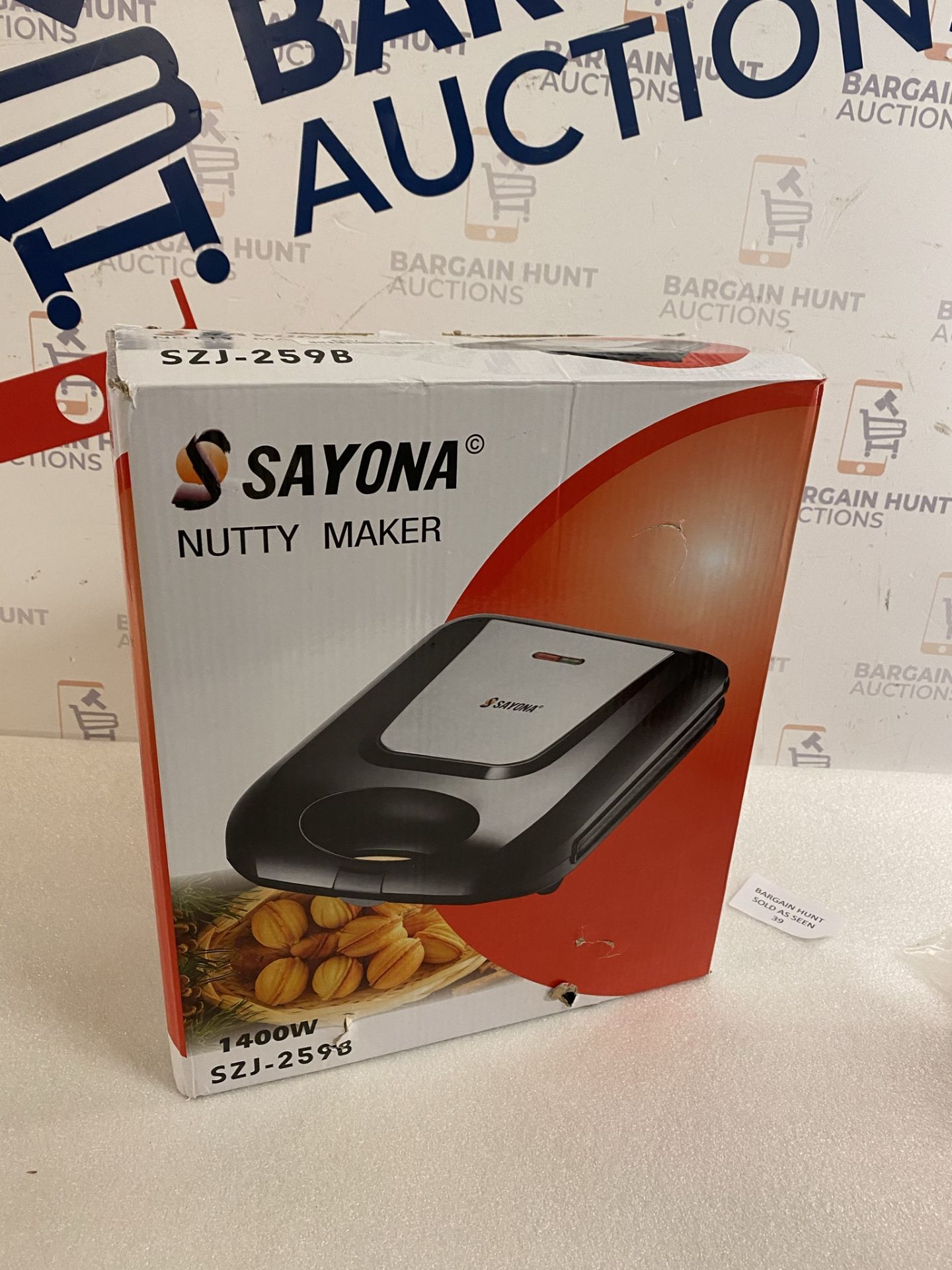 Sayona Double?Side Heating Nut Maker Electric Nut Walnut Cake Biscuits Maker RRP £110 - Image 2 of 2