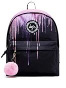 Hype Unisex Pink Drips Crest Backpack RRP £24.99
