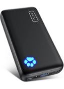 INIU Power Bank, Compact Fast charging Portable Charger RRP £28.99