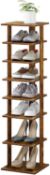 HOME BI Vintage Wood Shoe Rack RRP £43.99