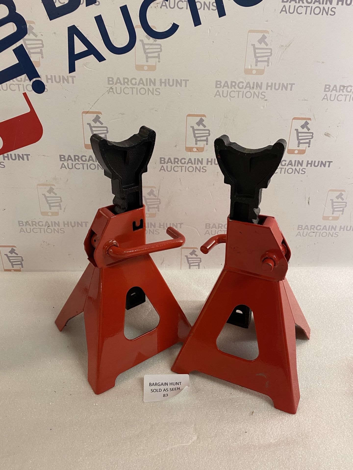 2PC Steel Metal Jack Stands