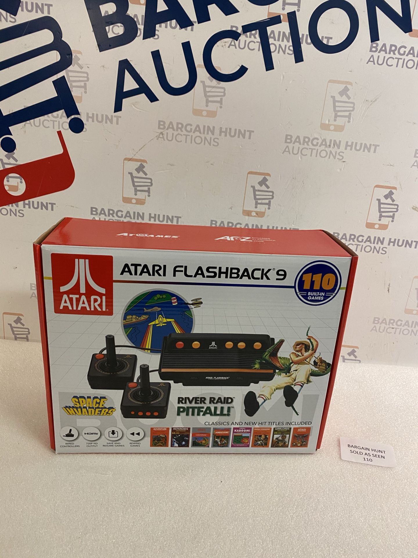 Atari Flashback 9 with Wired Controllers (missing game card) RRP £59.99