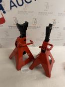 2PC Steel Metal Jack Stands