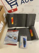 Set of 2 Parking Mats with Tyre Gauge