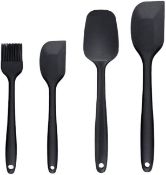 BINHAI Silicone Spatula Set - Rubber Spatulas with Stainless Steel Core, 5 Packs RRP £50