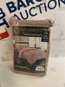 SeventhStitch Deluxe Pleated Duvet Double Size